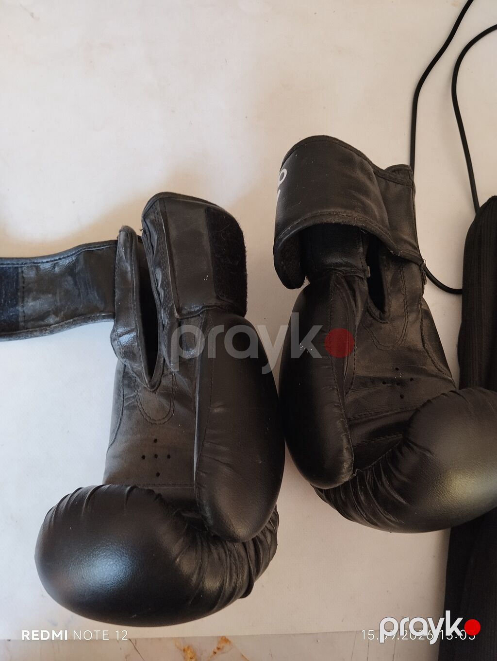 Boks və kikboks üçün komplekt idman aksesuarları - Boks əlcəkləri — Döyüş sənətləri, Masazır (3)
