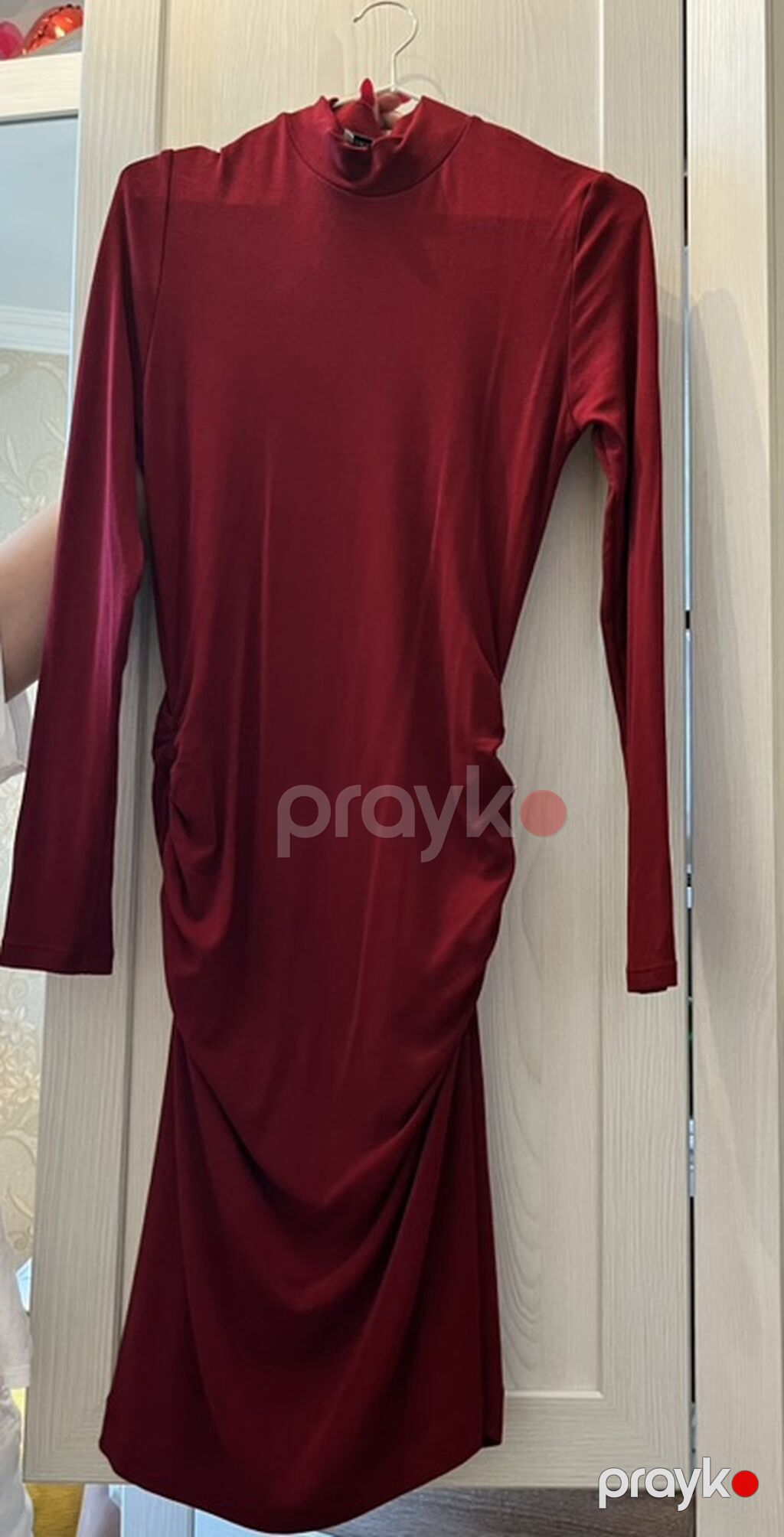 Qadın geyimləri – 4 ədəd zərif don dəsti 1) Tünd bənövşəyi minidress — Axşam paltarları, Xırdalan (9)