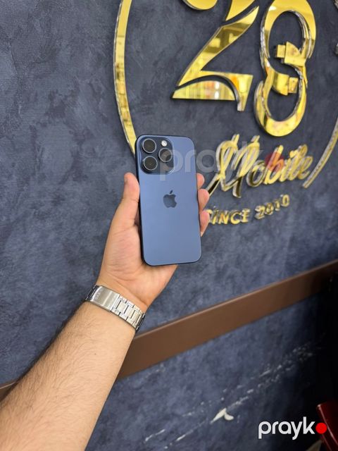 Apple iPhone 15 Pro Blue Titanium 128GB/8GB — Bakı