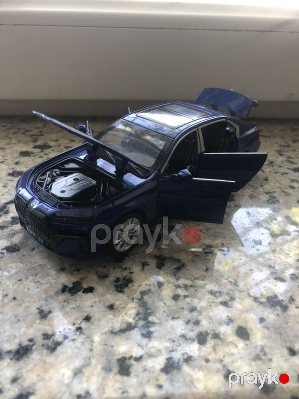 Metal korpuslu kolleksiya avtomobili – BMW 7 Series (miqyas təxmini — Modellar, Bakı (2)