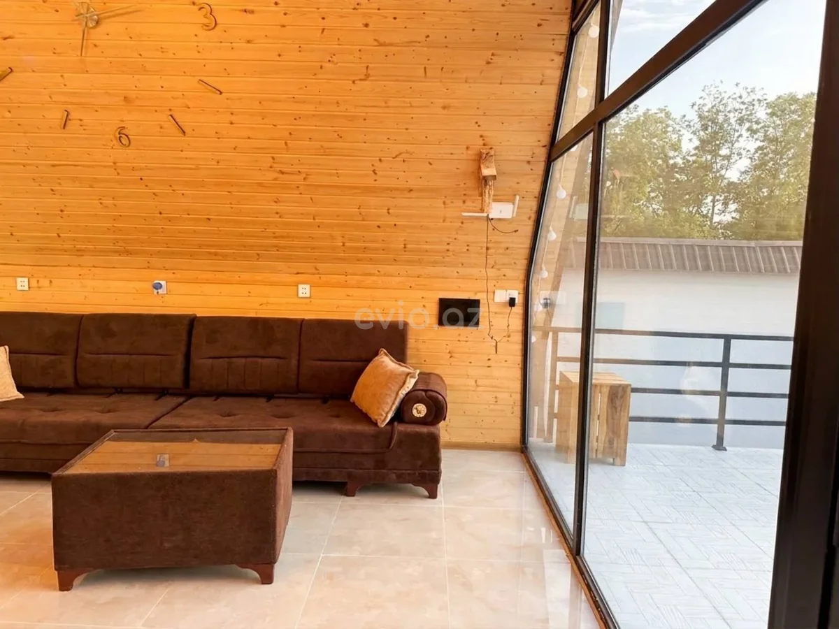 Kirayə 3 otaqlı A-frame Qəbələdə — Ev, villa, Qəbələ (7)