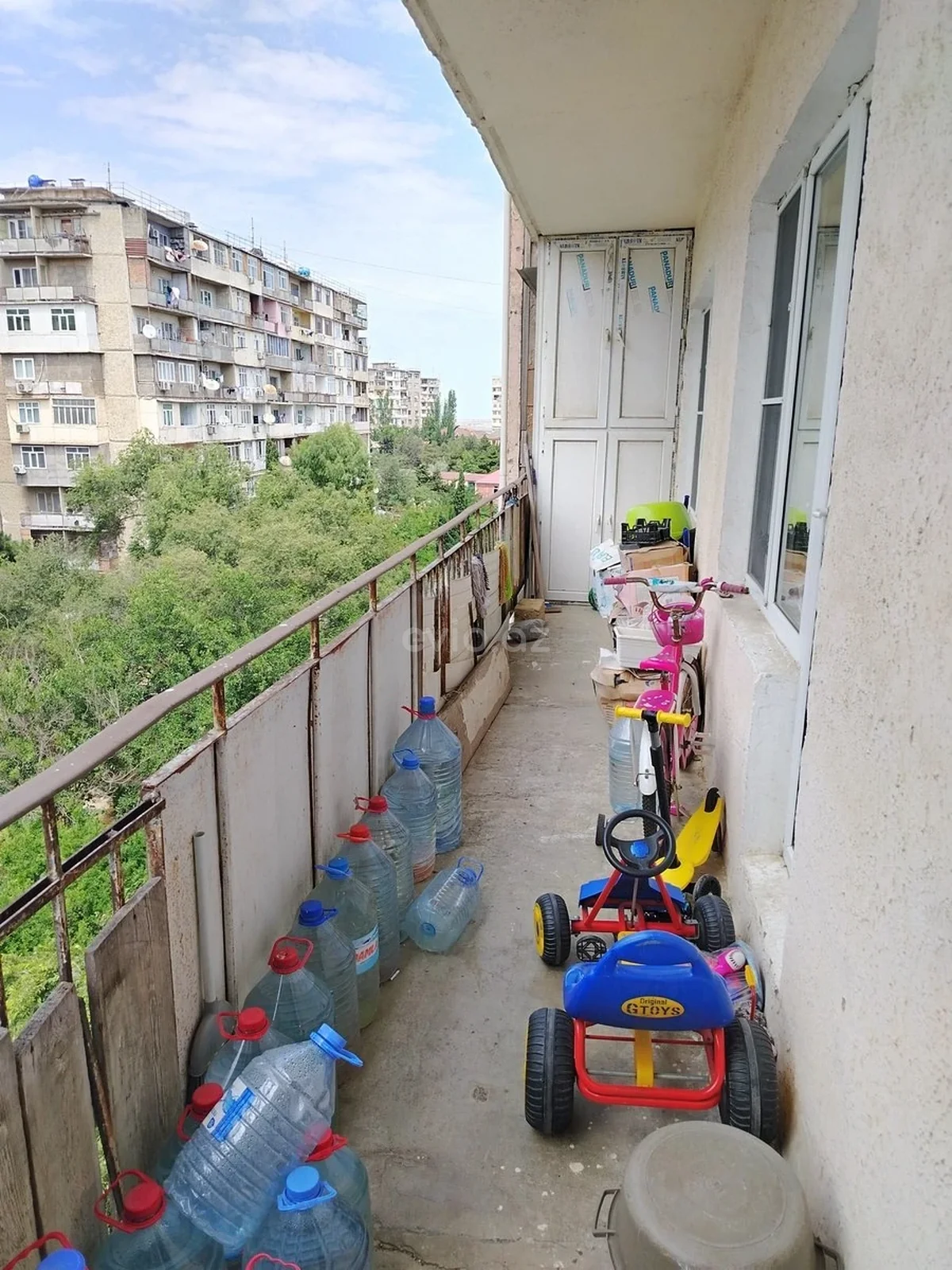 5 otaqlı orta təmirli mənzil satılır Köhnə Günəşli qəsəbəsində — Mənzil, Bakı (12)