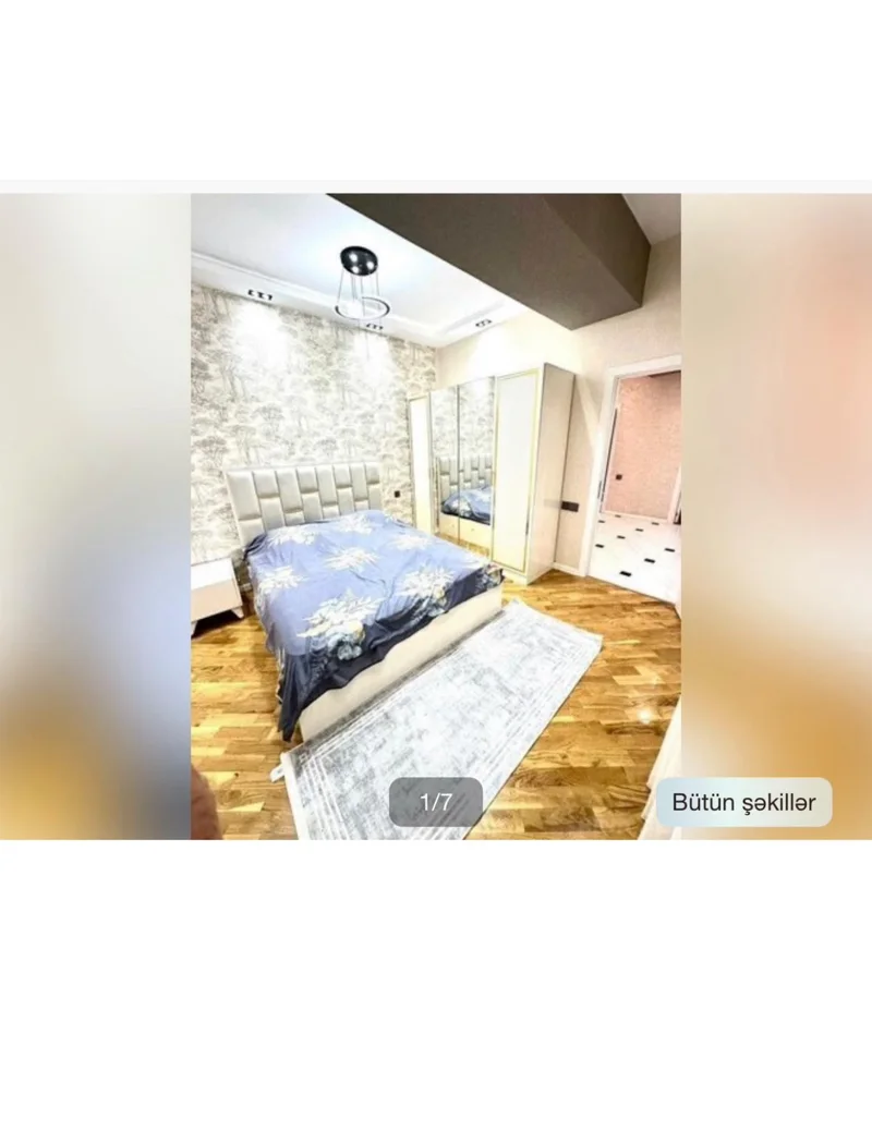 3 otaqlı mənzil, 100 m², Elşən Süleymanov küçəsi — kirayə — Bakı