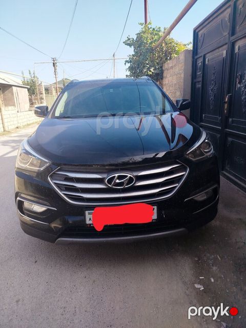 Hyundai Santa Fe, 2.0 L, 2017 il, 226 000 km — Bakı
