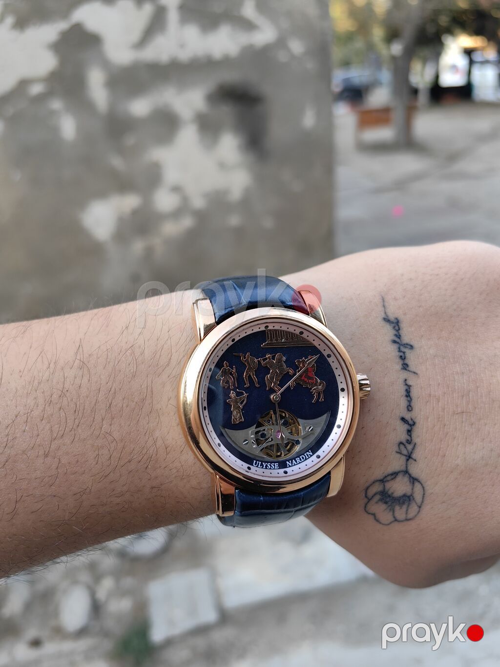 Ulysse Nardin - Çingiz Xan əsəri. İdeal vəziyyətdədir. Cızıq — Qol saatları, Sumqayıt (2)