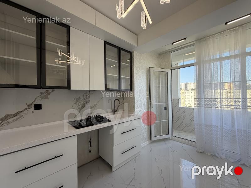 Satılır 3 otaqlı Bina evi menzil (Yeni tikili), 88 m², Xətai rayonu — Mənzil, Bakı (5)