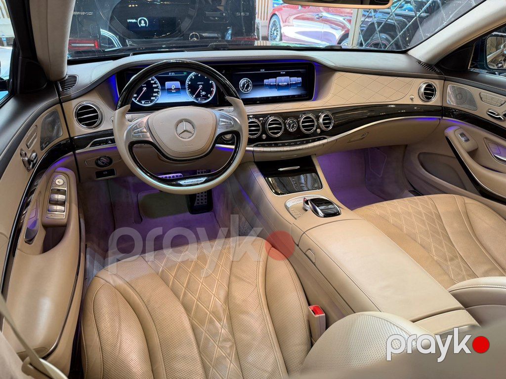 Mercedes S 500 4MATIC, 4.7 L, 2014 il, 116 000 km — Avtomobillər, Bakı (10)