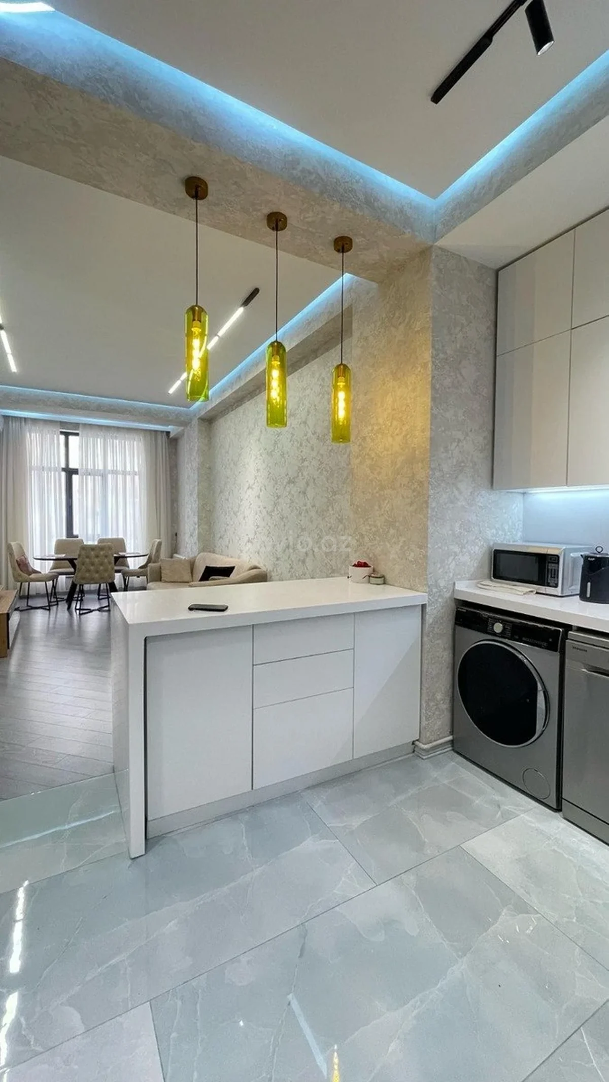Kirayə 2 otaqlı mənzil Gənclik metrosu yaxınlığında — Mənzil, Bakı (12)