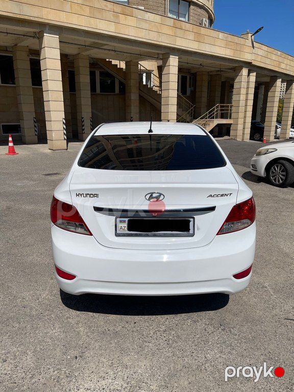 Hyundai Accent, 1.6 L, 2012 il, 306 500 km — Avtomobillər, Bakı (6)
