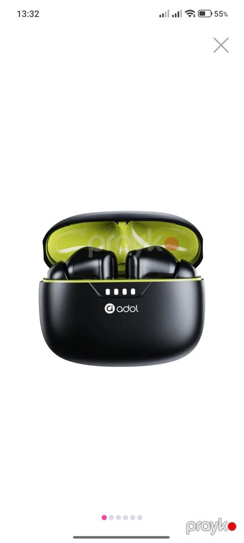 Yeni Simsiz (Bluetooth) Qulaqcıqlar, rəng - Qara — Digah