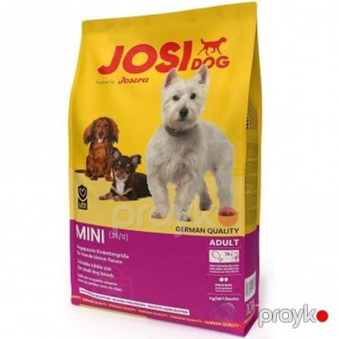 Quru yem Josera JosiDog Mini, miniatür cinsli yetkin itlər üçün, ördək, quş və düyü ilə, 1 kq — Bakı