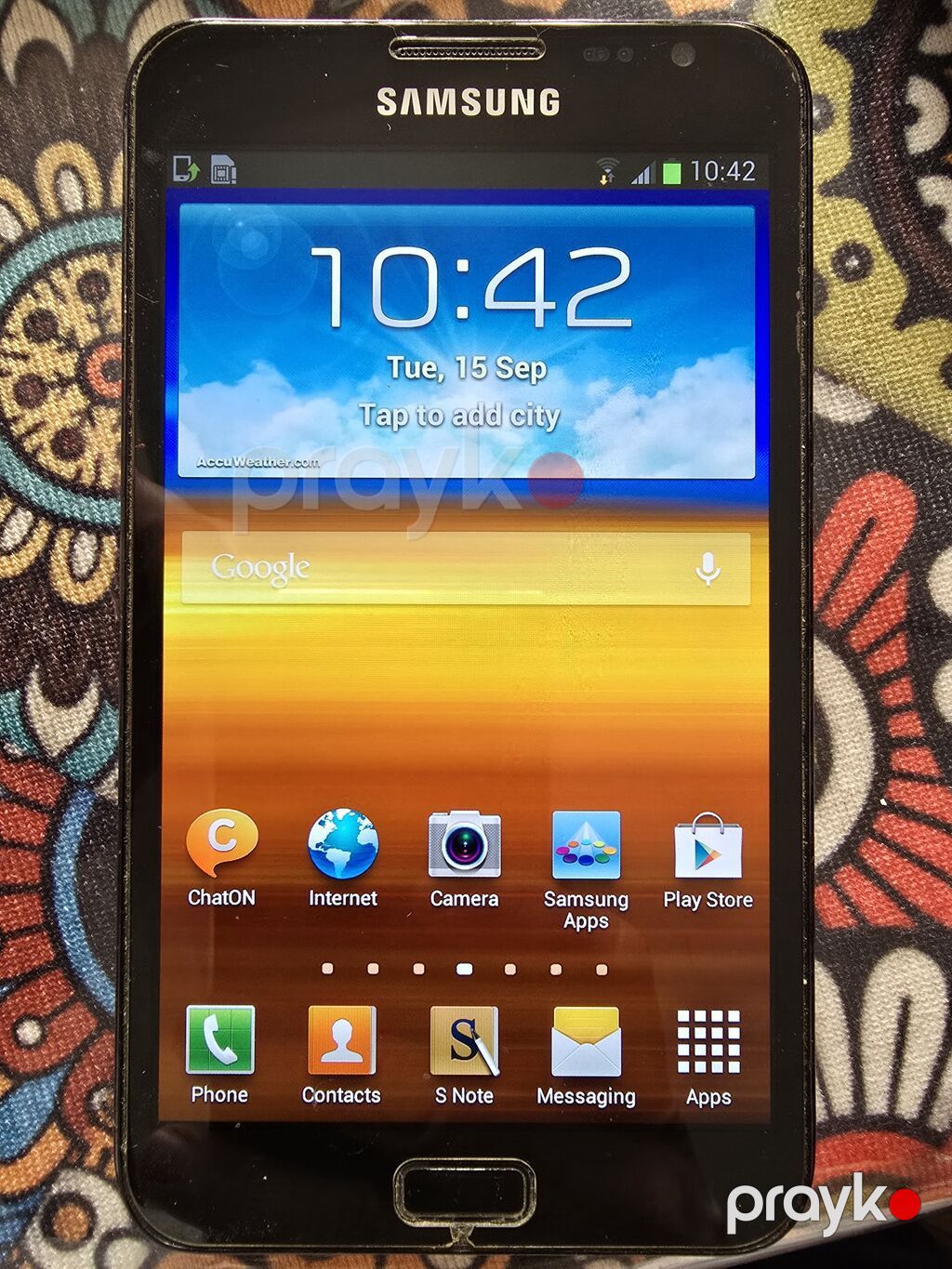 Samsung Galaxy Note, 16 GB, rəng - Qara — Samsung, Bakı (3)