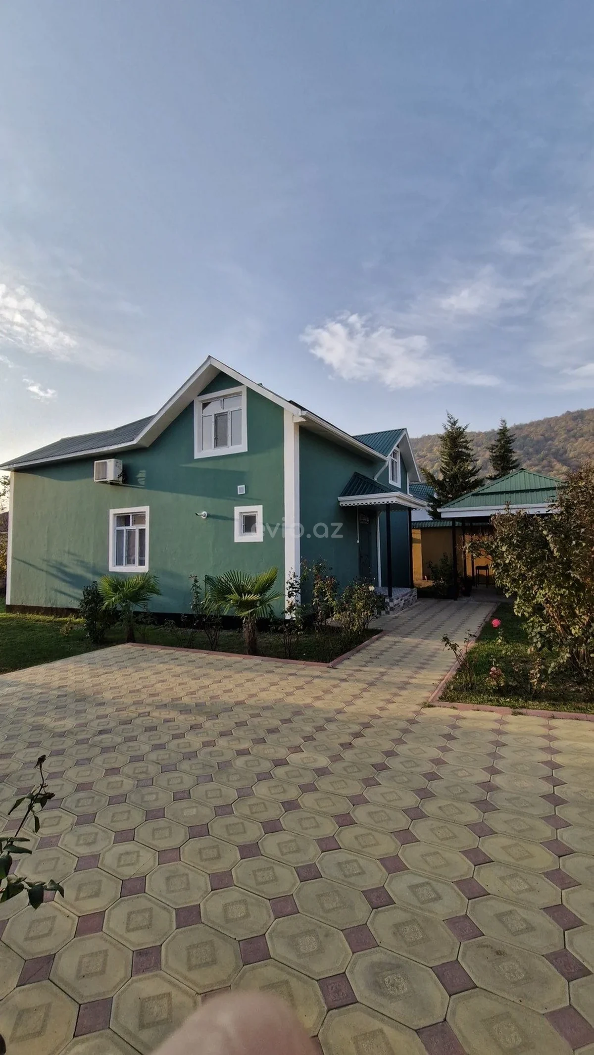 Kirayə 6 otaqlı bağ evi Qəbələdə — Ev, villa, Qəbələ (2)