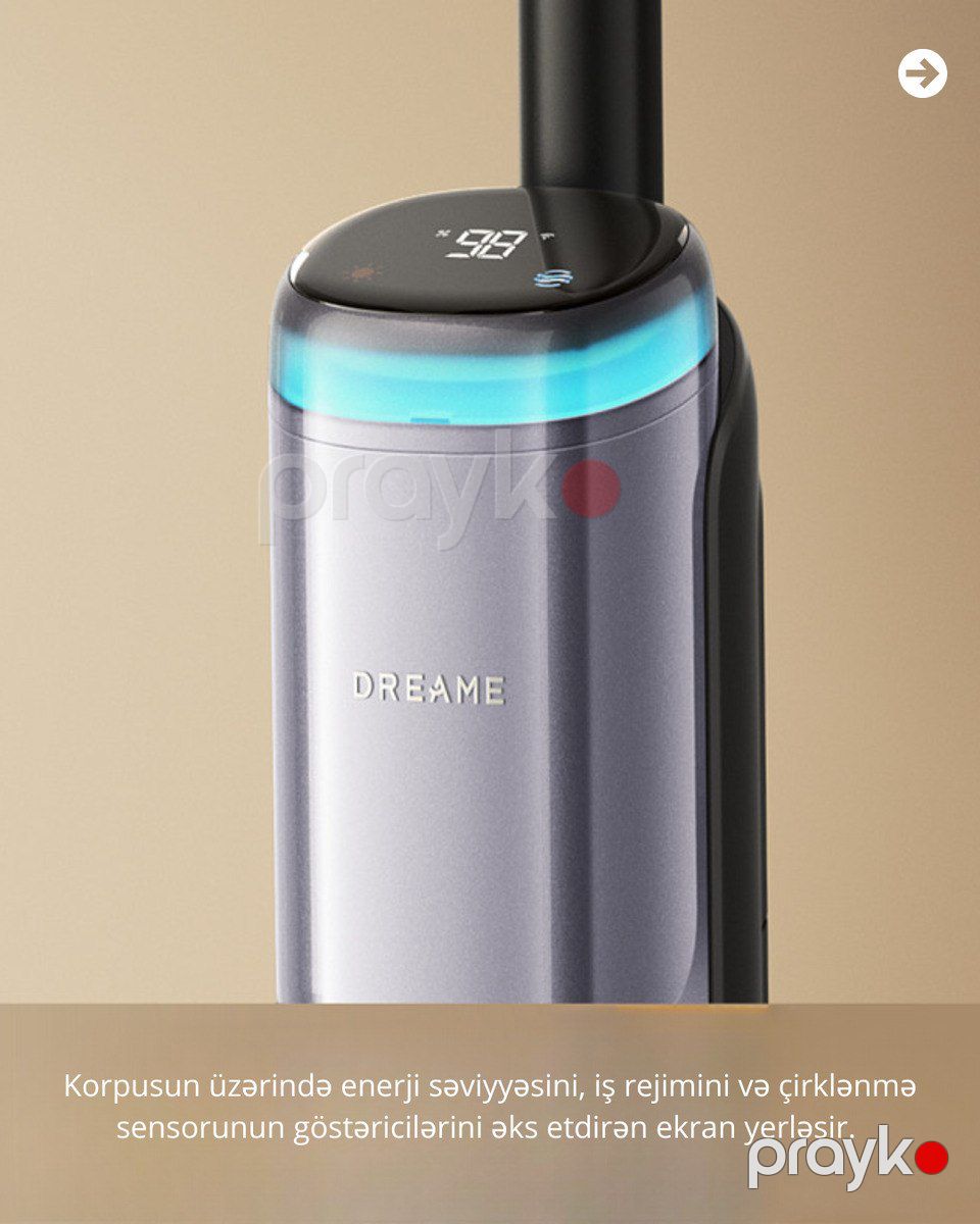 Vacuum Cleaner Dreame H16 Pro Steam Wet and Dry Vacuum (HHR48F) EU — Ev texnikası, Bakı (7)