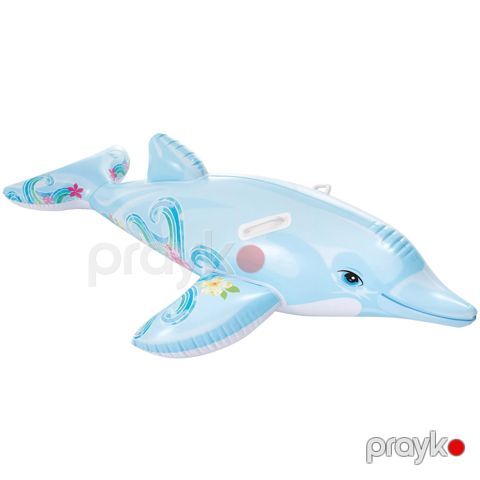 Şişmə sal Intex 58535 INT0212 Delfin, 175x66 sm, mavi — Bakı