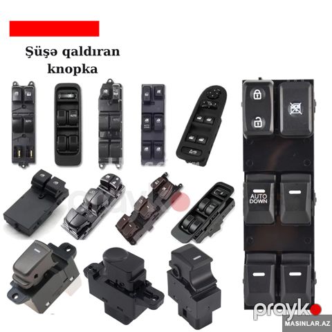 Avtomobillər üçün Şüşə qaldıran blok knopkalar padyomnik — Bakı