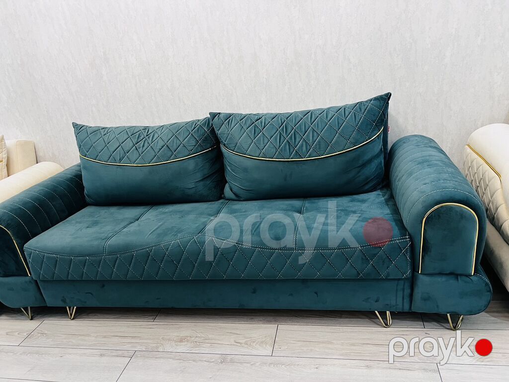 Mebel dəsti – 3 nəfərlik divan + 2 ədəd kreslo Her biri bazali ve — Yumşaq mobilya dəstləri, Xırdalan (4)