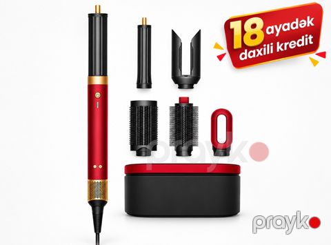 Dyson HS09 Airwrap Co-anda 2x Red Velvet Gold — Bakı