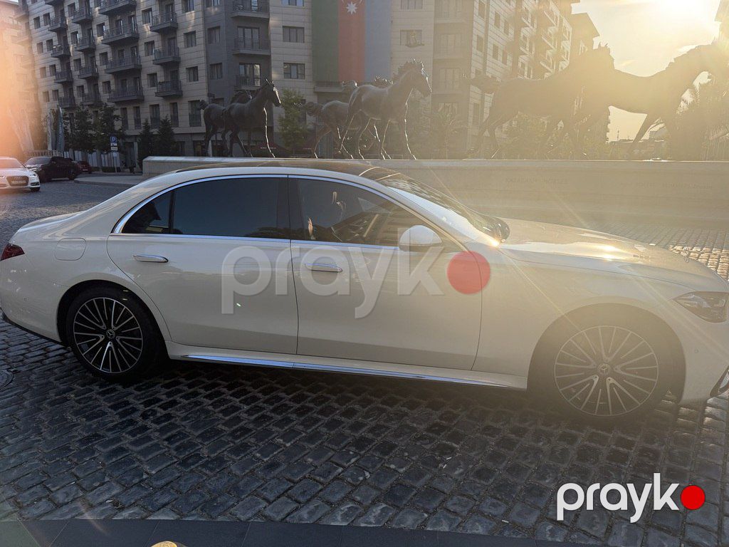 Mercedes S 500 4MATIC, 3.0 L, 2021 il, 86 000 km — Avtomobillər, Bakı (7)