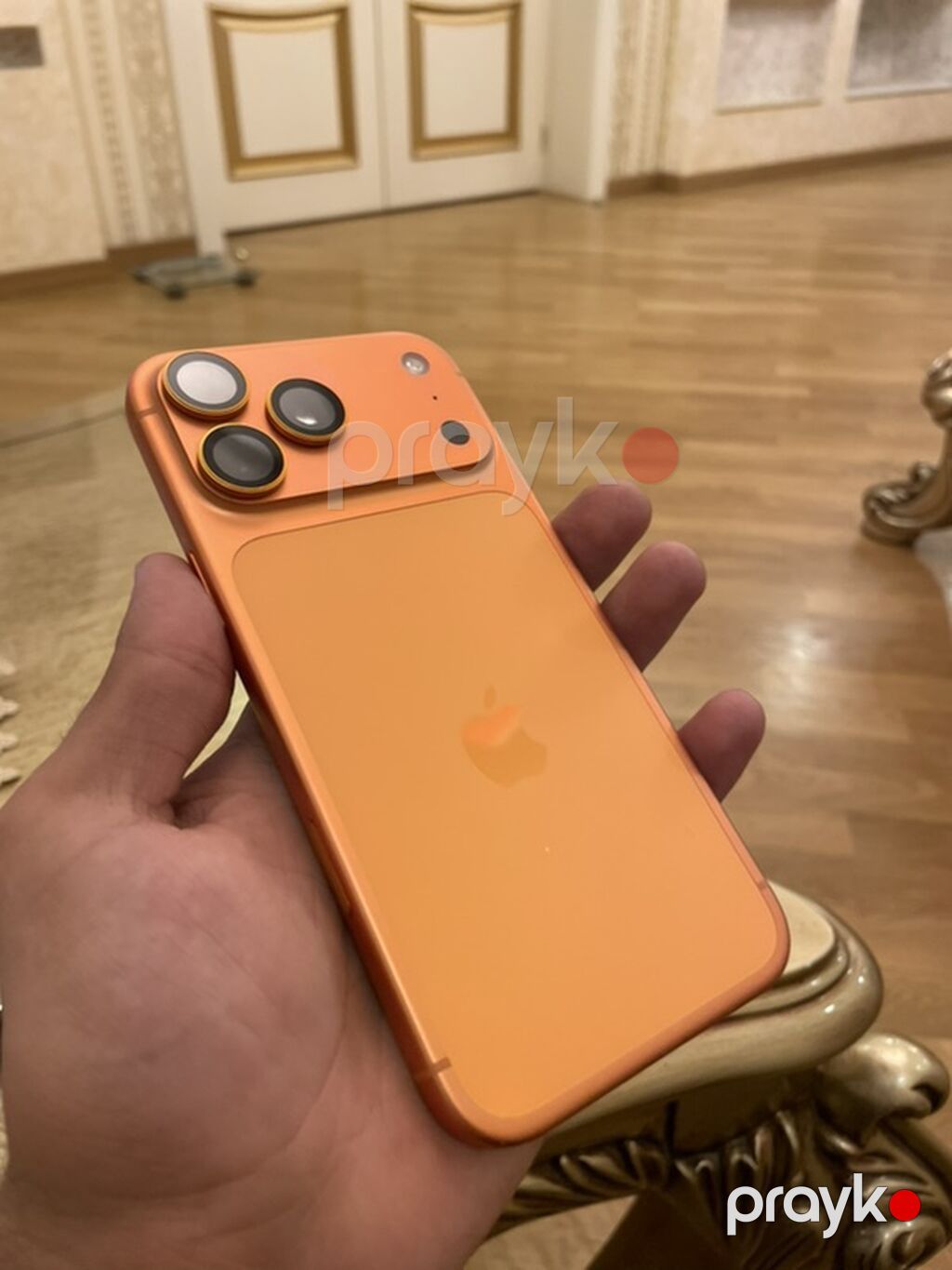 IPhone 17 Pro Max, 256 GB, Narıncı, Zəmanət, Simsiz şarj, Face ID — Apple iPhone, Bakı (2)