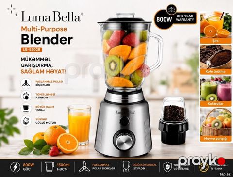 Kokteyl aparatı LumaBella İnformasiya Luma Bella LB-53028 — Bakı