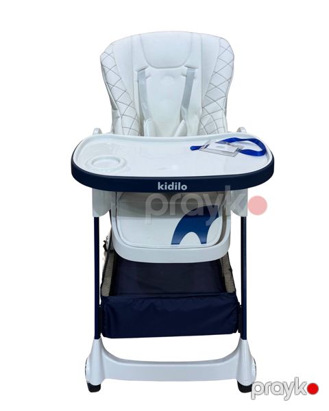 Uşaq yedizdirmə oturacağı Kidilo KD-505, plastik/metal, ağ — Bakı