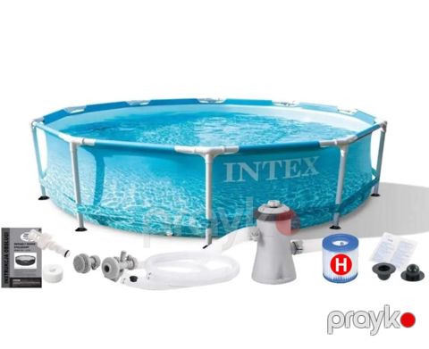 Karkaslı hovuz Intex TECH_28208_52, mavi, 305x76 sm, 4485 L — Bakı