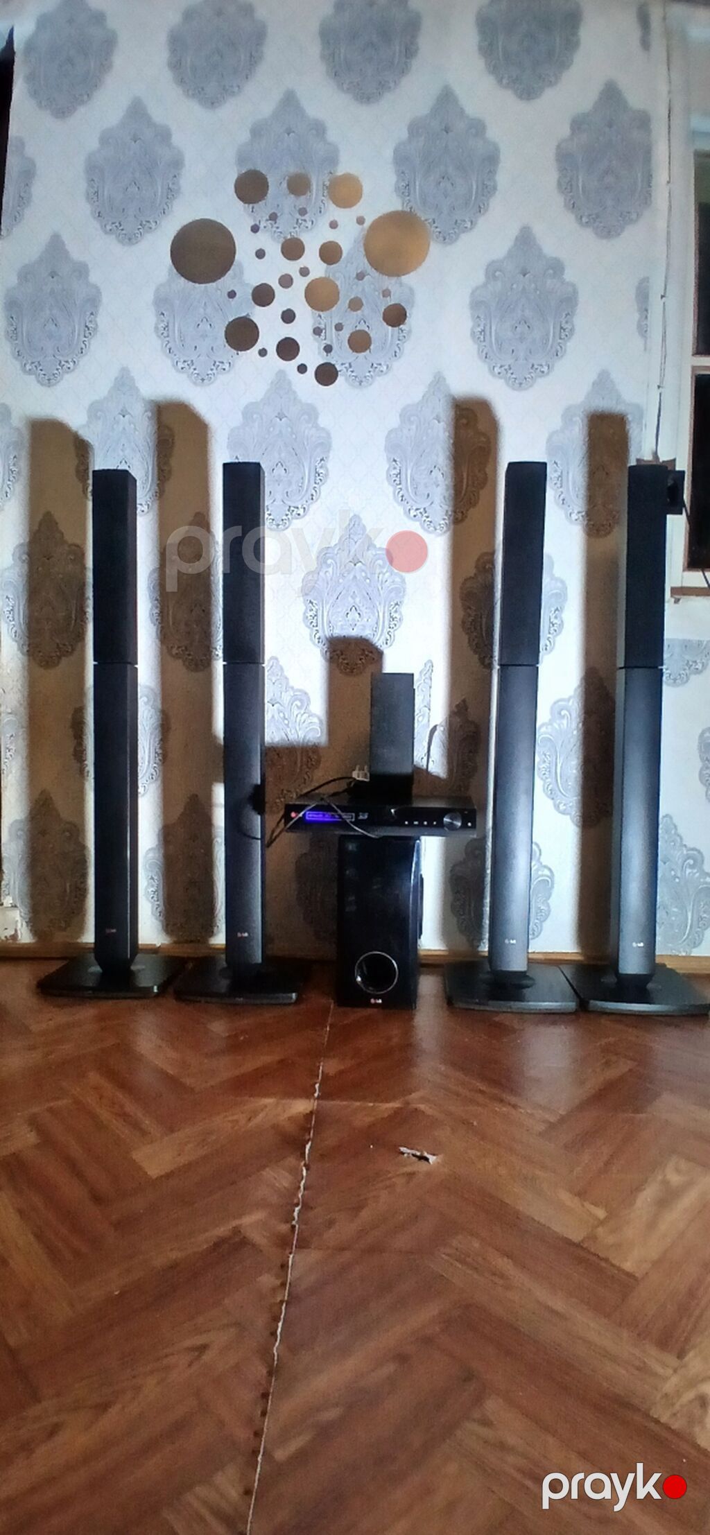LG ev kinoteatrı – 5.1 kanal akustik sistem Komplekt: - 4 ədəd hündür — Akustik sistemlər, Bakı (2)