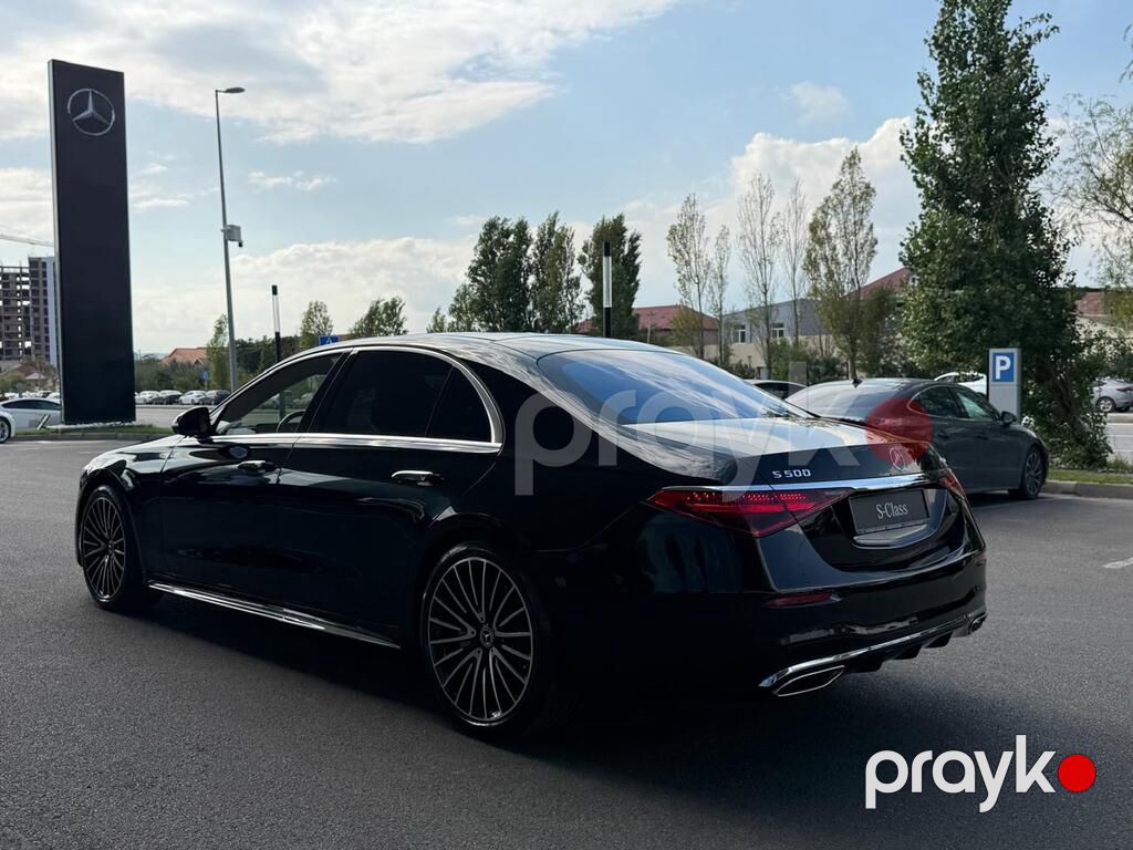 Mercedes S 500 4MATIC, 3.0 L, 2022 il, 39 000 km — Avtomobillər, Bakı (9)