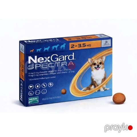 Çeynəməli həblər itlər NexGard Spectra bit və gənə əleyhinə qarşı (qiymət 1 ədəd üçün) — Bakı