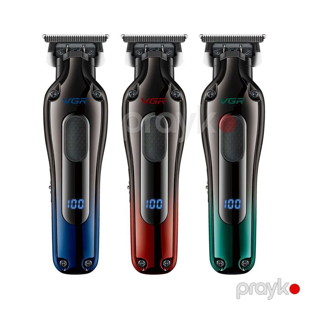 Trimmer VGR 918 - 1200mAh / 180 Dəqiqə / 2 Sürət - 6500RPM — Saç kəsmə maşınları, Bakı (2)