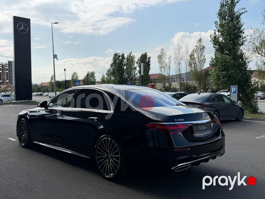 Mercedes S 500 4MATIC, 3.0 L, 2022 il, 39 000 km — Avtomobillər, Bakı (8)