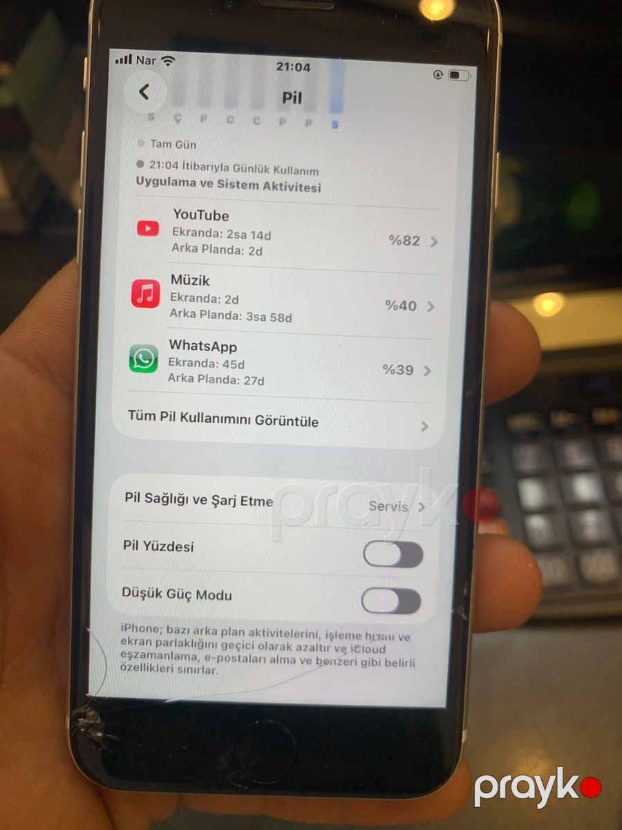 Apple iPhone SE (2020) White 64GB/3GB — Smartfonlar, Bakı (7)