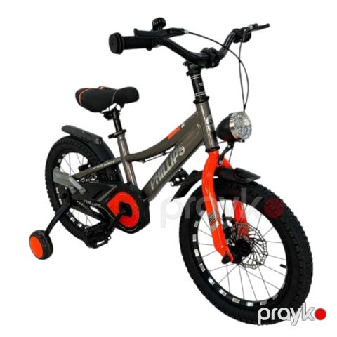 Uşaq velosipedi Phillips P-127_RB, 20", boz — Bakı