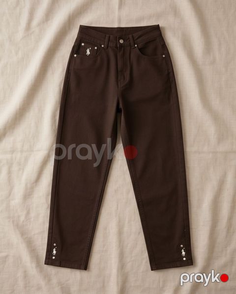Boyfrend cins qadınlar üçün 2491880, qəhvəyi, laykra, ölçü 31