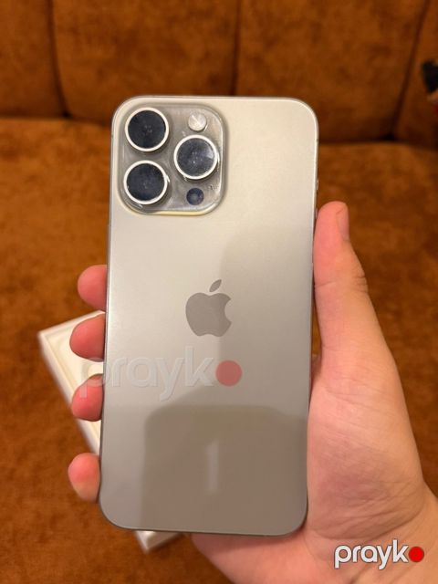 Apple iPhone 15 Pro Max Natural Titanium 256GB/8GB — Bakı