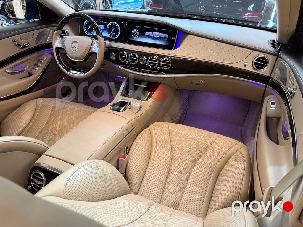 Mercedes S 500 4MATIC, 4.7 L, 2014 il, 116 000 km — Avtomobillər, Bakı (11)
