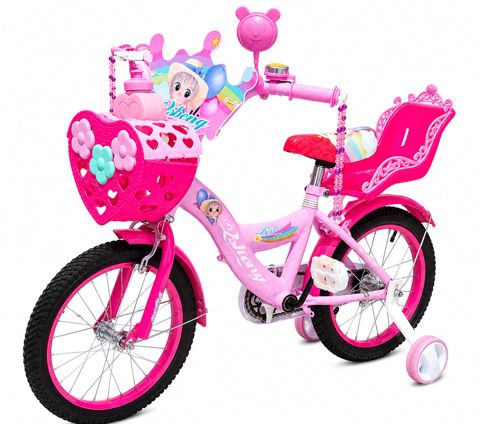 Uşaq velosipedi Sheng Kids 16", çəhrayı — Bakı