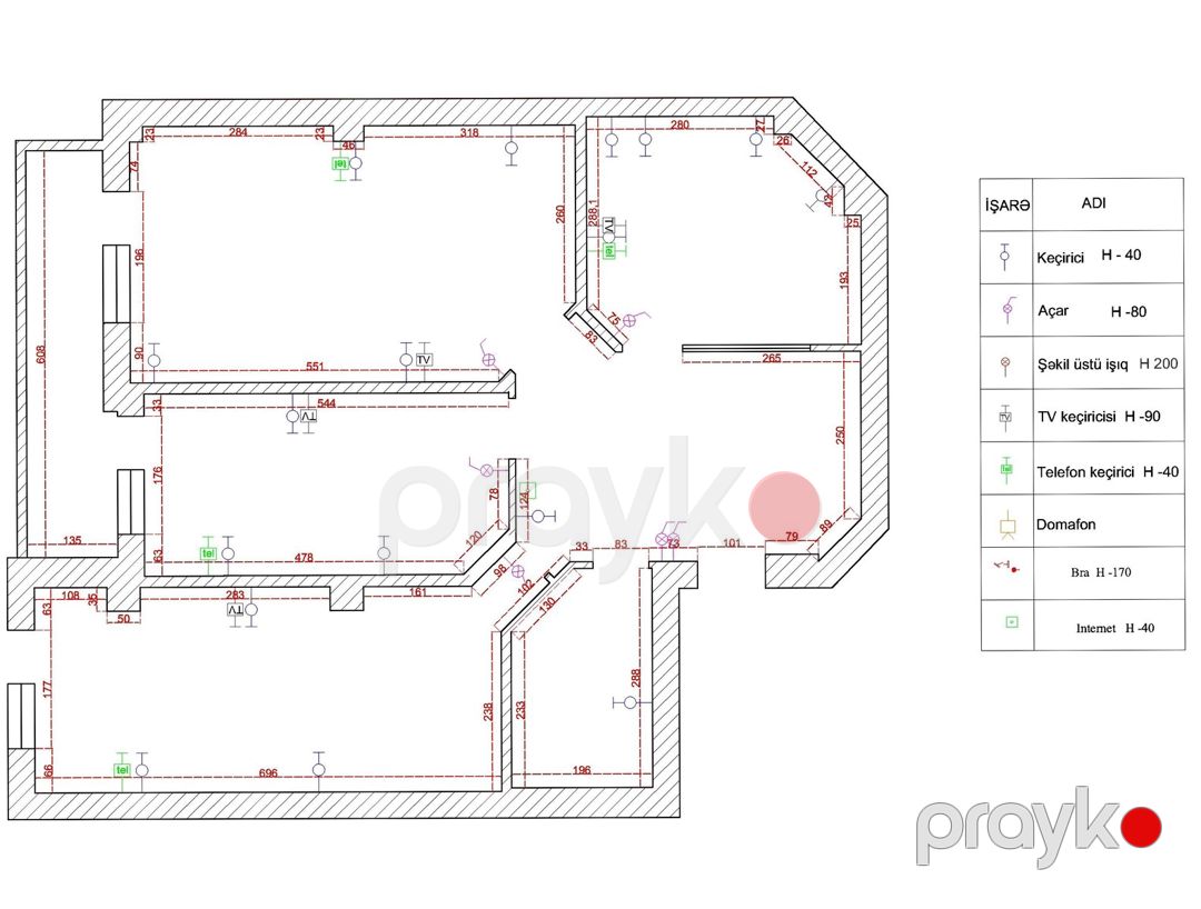 3-otaqlı yeni tikili, 20 Yanvar m., 107 m² — Mənzil, Bakı (8)