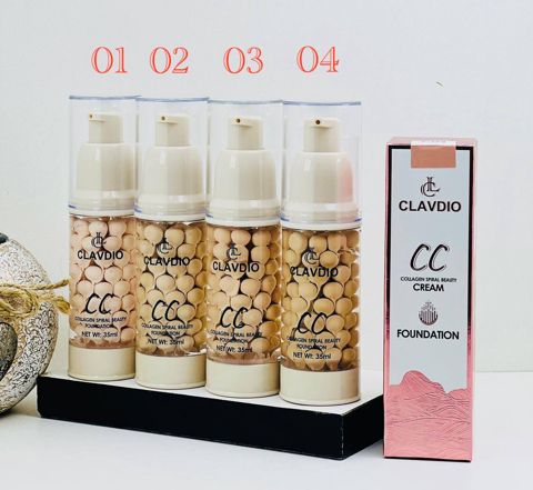 Tonal krem Clavdio 01 35 ml - Narlı-Dm-1265 — Bakı