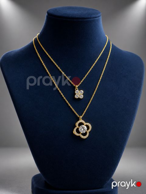 Boyunbağı qadınlar üçün, paslanmayan polad, qızılı — Bakı