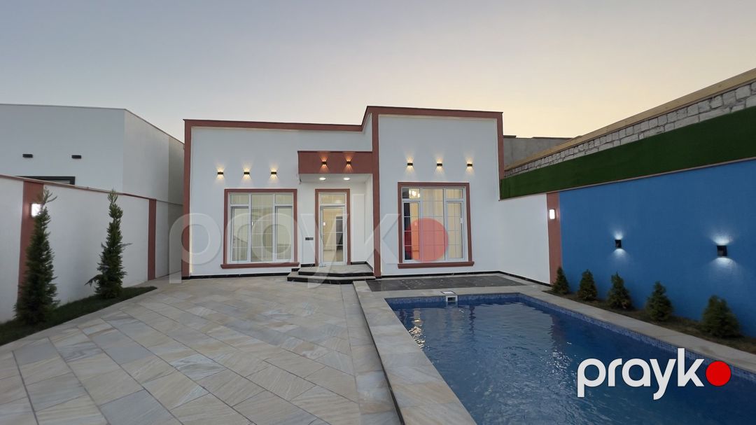 Satılır 4 otaqlı həyət evi/bağ evi 160 m² — Ev, villa, Bakı (3)