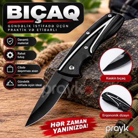 Bıçaq, Universal, Paslanmayan polad, Metal — Bakı