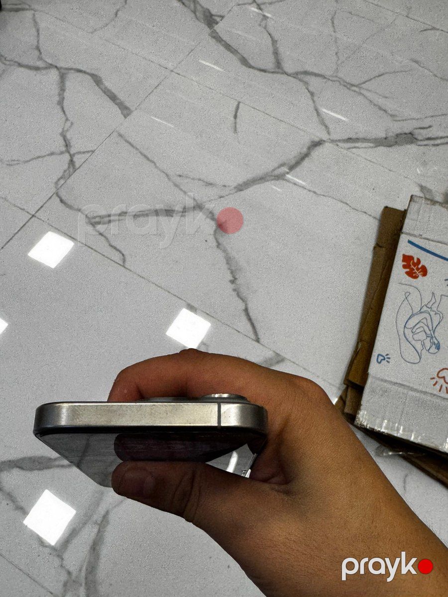 Apple iPhone 15 Pro White Titanium 128GB/8GB — Smartfonlar, Bakı (3)