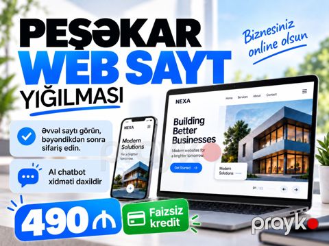 Web sayt hazırlanması — Bakı