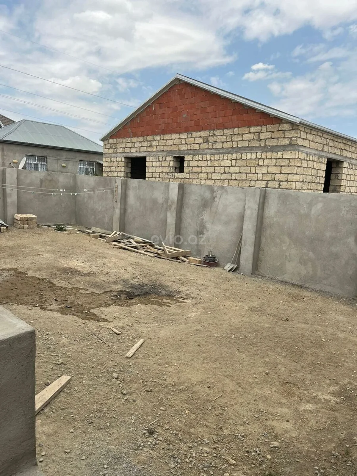 3 otaqlı həyət evi satılır Müşfiqabad qəsəbəsində — Ev, villa, Bakı (4)