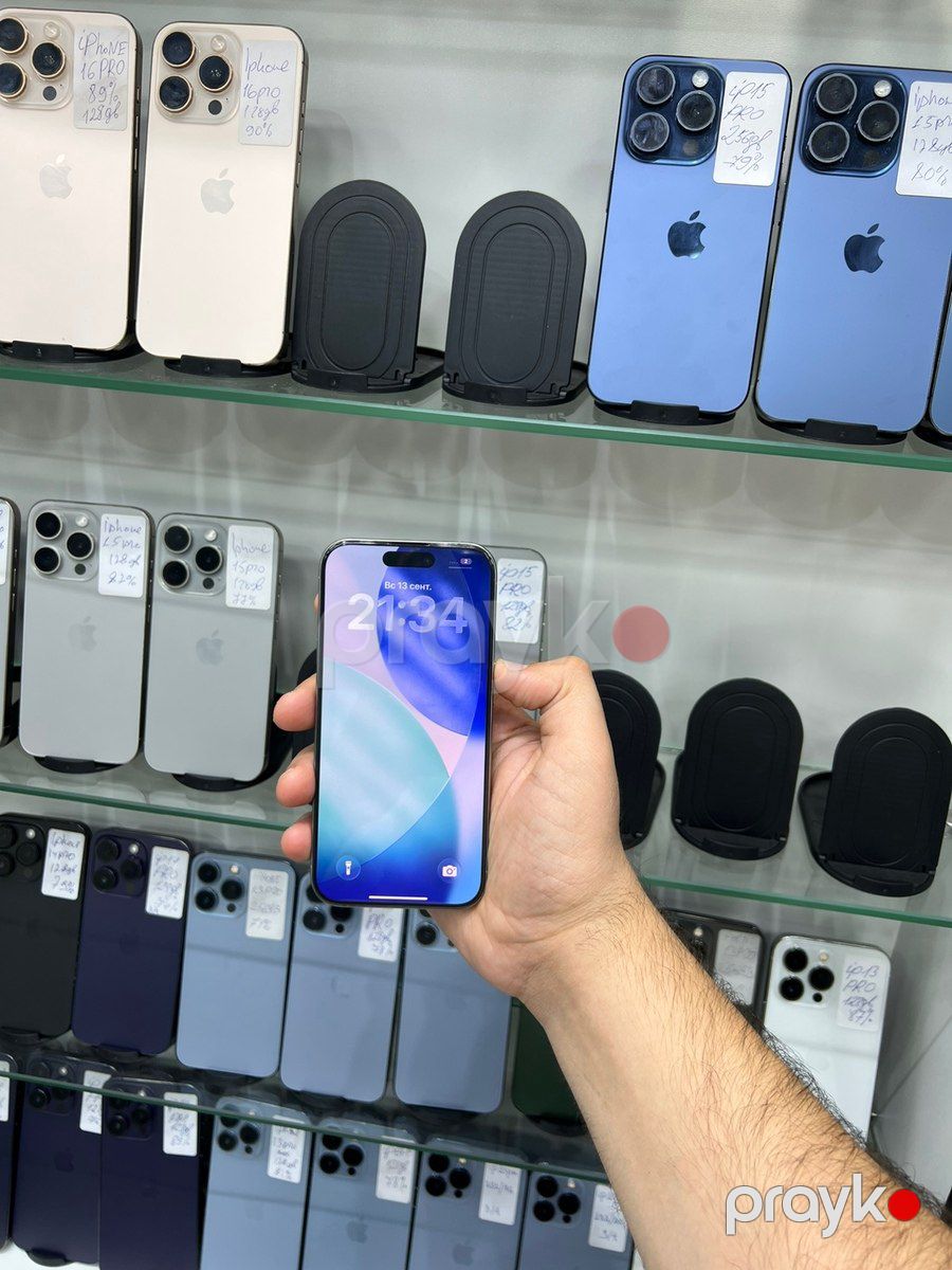 Apple iPhone 15 Pro Natural Titanium 256GB/8GB — Smartfonlar, Bakı (6)