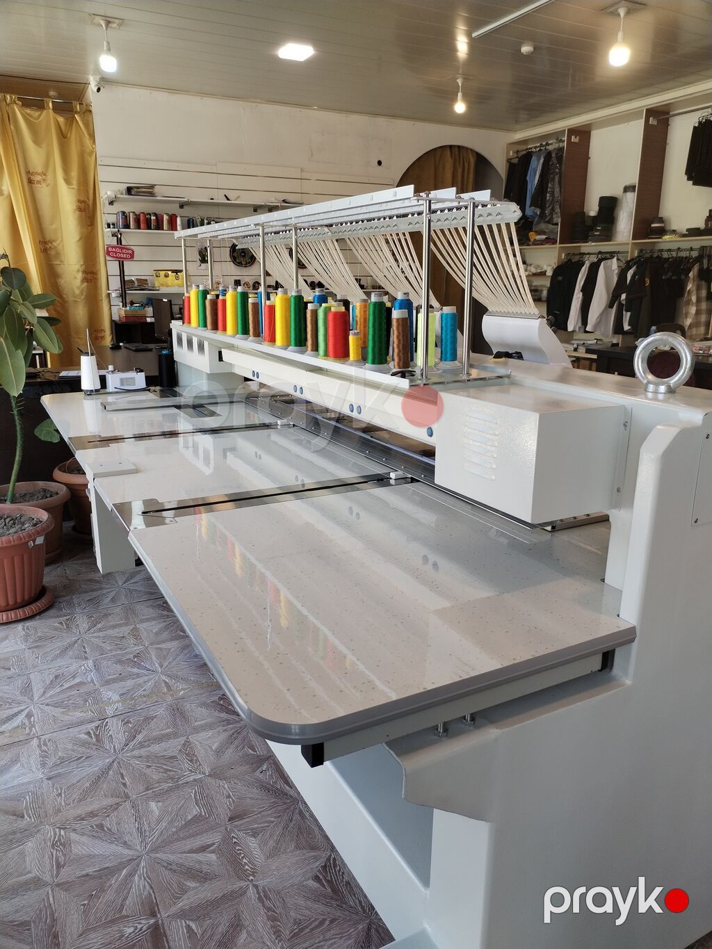 Çoxbaşlı kompüterləşdirilmiş naxış (embroidery) maşını Xüsusiyyətlər — Tikiş və işəmə maşınları, Ağstafa (4)