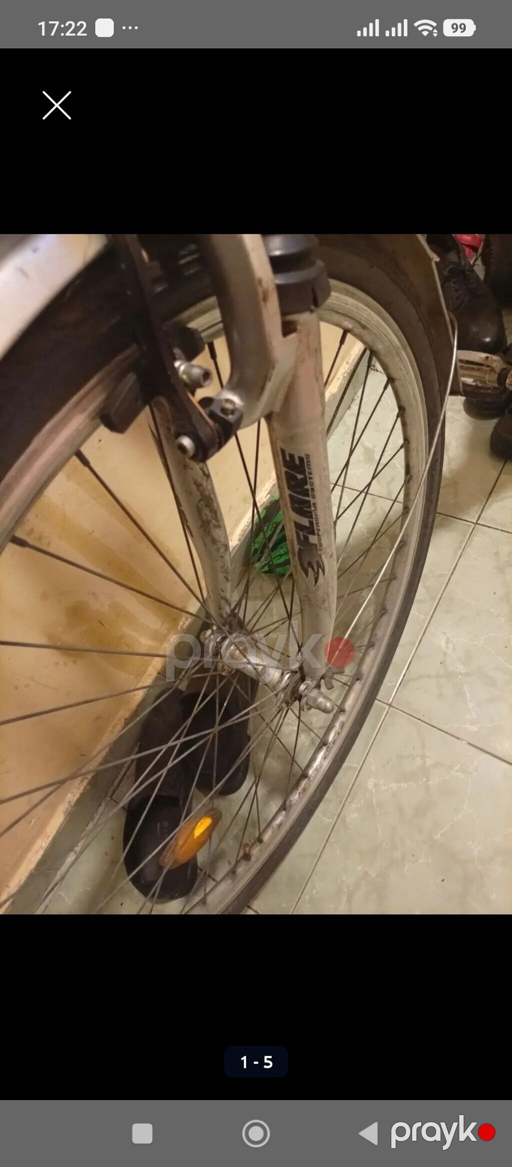 Fıscher TRK 280 şəhər/trek velosipedi - Marka/model: Fıscher TRK 280 — Velosipedlər, Bakı (3)