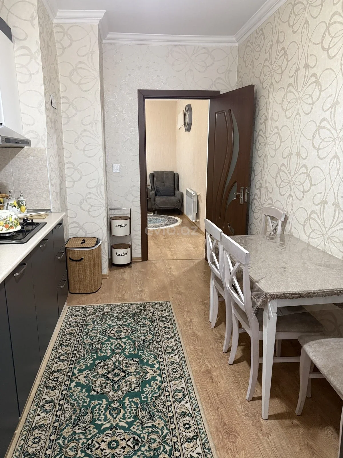 3 otaqlı tam təmirli mənzil satılır Bakıxanov qəsəbəsində — Mənzil, Bakı (10)